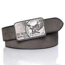 TOM TAILOR PASEK SKÓRZANY SOPO-TT435 40 mm Ledergürtel RO2251 0790. Czarne paski Tom Tailor, bez wzorów, z jeansu, eleganckie. Za 79.99 zł.