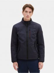 Tom Tailor Kurtka przejściowa 1037331 Granatowy Regular Fit. Niebieskie kurtki Tom Tailor, m, bez wzorów, z syntetyku, bez kaptura. Za 249.99 zł.