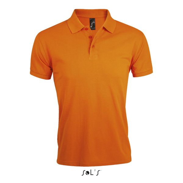 Polo Sol's Prime. Brązowe koszulki polo SOL'S, m, bez wzorów, z bawełny, bez kołnierzyka, bez ramiączek. Za 138.00 zł.
