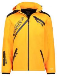 Geographical Norway Kurtka softshellowa "Twopac" w kolorze pomarańczowym rozmiar: 3XL. Pomarańczowe kurtki outdoor i hardshell Geographical Norway, xl, bez wzorów, bez kaptura. Za 229.95 zł.
