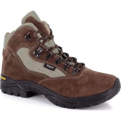 Skórzane buty trekkingowe "Nimba" w kolorze brązowym. Buty trekkingowe marki Kimberfeel. W wyprzedaży za 301.95 zł.