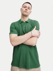Blend Polo 20715297 Zielony Regular Fit. Zielone koszulki polo Blend, m, bez wzorów, z bawełny, bez kołnierzyka, bez ramiączek. Za 69.99 zł.