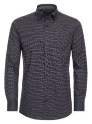 CASAMODA Koszula - Comfort fit - w kolorze granatowym rozmiar: 5XL. Niebieskie koszule CASAMODA, xl, bez wzorów, z bawełny, bez kołnierzyka, bez ramiączek. Za 119.45 zł.