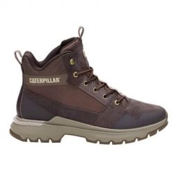 Buty do chodzenia męskie Caterpillar Cat Colorado. Brązowe buty sportowe casual CATerpillar, bez wzorów, z materiału, za kostkę, bez zapięcia. Za 633.00 zł.