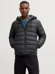 Jack & Jones Kurtka pikowana w kolorze czarnym rozmiar: L. Czarne kurtki Jack & Jones, l, bez wzorów, bez kaptura. Za 152.98 zł.
