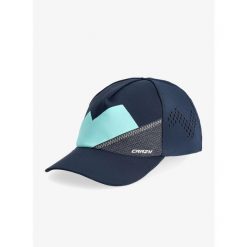 Czapka z daszkiem Crazy Cap Bro - lake. Niebieskie czapki z daszkiem Crazy, bez wzorów. Za 209.99 zł.