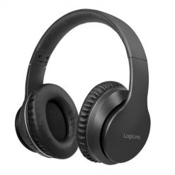 LogiLink BT0053 słuchawki/zestaw słuchawkowy Bezprzewodowy Opaska na głowę Muzyka Bluetooth Czarny. Czarne słuchawki bezprzewodowe LogiLink. Za 198.99 zł.