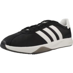 Buty ADIDAS RUN 76 26 Czarny. Czarne buty do biegania Adidas, bez wzorów, ze skóry, bez zapięcia, trekkingowe. Za 273.99 zł.
