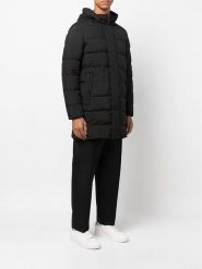 Woolrich Kurtka puchowa "High Tech" w kolorze czarnym rozmiar: XXL. Czarne kurtki Woolrich, na zimę, xxl, bez wzorów, z puchu, bez kaptura. Za 2,052.95 zł.