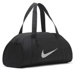 Torba sportowa unisex Nike Gym Club. Czarne torby na ramię Nike, bez wzorów, na ramię, bez dodatków. Za 182.25 zł.