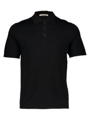 ONLY & SONS Koszulka polo "Onskyler" w kolorze czarnym rozmiar: XXL. Czarne koszulki polo Only & Sons, xxl, bez wzorów, bez kołnierzyka, bez ramiączek. Za 69.91 zł.