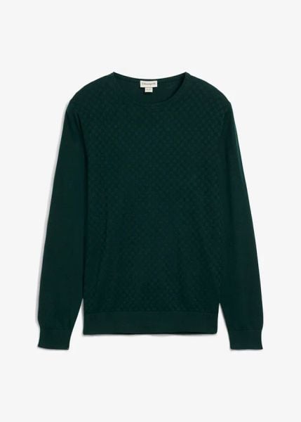 Cienki sweter z wysokogatunkową wełną merino. Niebieskie swetry nierozpinane bonprix, m, bez wzorów, z bawełny, bez kołnierzyka, bez ramiączek. Za 127.99 zł.