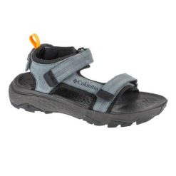 Męskie Sandały Peakfreak Rush Nubuck. Szare sandały Columbia, z nubiku, bez zapięcia. Za 426.99 zł.