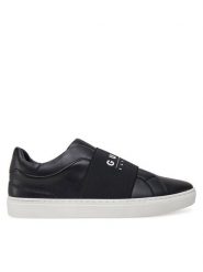 Guess Sneakersy FMJTOS ELE12 Czarny. Czarne buty sportowe casual Guess, z aplikacjami, ze skóry, bez zapięcia. Za 229.99 zł.