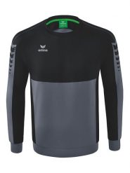 Erima Koszulka funkcyjna "Six Wings" w kolorze czarno-szarym rozmiar: XL. Czarne t-shirty sportowe Erima, bez wzorów, bez ramiączek, outdoorowe. Za 109.26 zł.