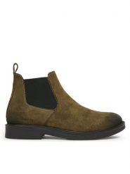 REPLAY Sneakersy GMC1C.000.C0009L Zielony. Zielone buty sportowe casual Replay, bez wzorów, ze skóry, bez zapięcia. Za 799.99 zł.