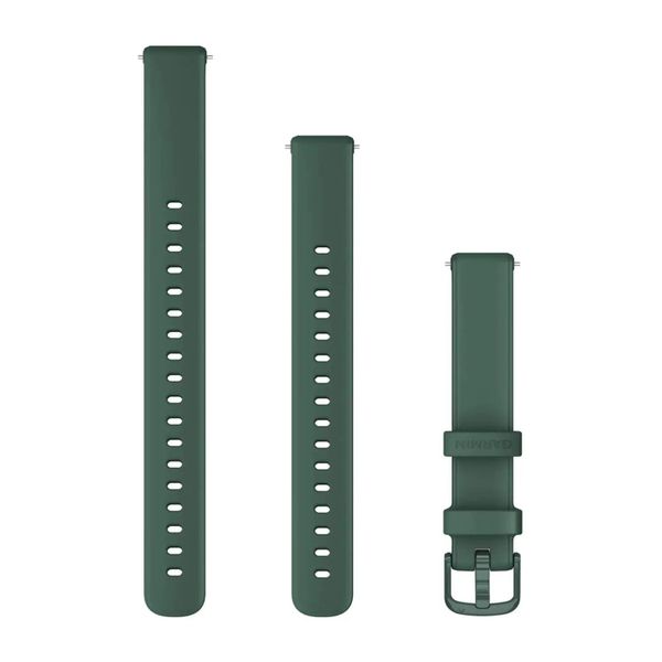 Bransoletka na zegarek z silikonem i zapięciem Garmin Lily® 2. Zielone zegarki GARMIN. Za 192.00 zł.