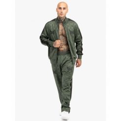 Dres o regularnym kroju Tapout Punkass. Czarne komplety dresowe TAPOUT, l, z aplikacjami, z dresówki, bez ramiączek. W wyprzedaży za 393.00 zł.