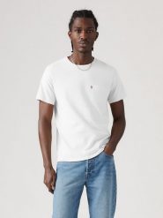 Levi's Koszulka w kolorze białym rozmiar: XL. Białe bezrękawniki Levi's®, s, bez wzorów, z bawełny, bez kołnierzyka, bez ramiączek. Za 84.21 zł.