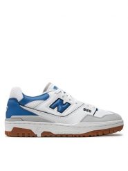 New Balance Sneakersy BB550ESA Biały. Białe buty sportowe casual New Balance, bez wzorów, z materiału, bez zapięcia. Za 379.99 zł.