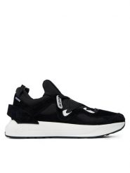 EA7 Emporio Armani Sneakersy X8X158 XK363 A120 Czarny. Czarne buty sportowe casual EA7 Emporio Armani, bez wzorów, z materiału, bez zapięcia. Za 809.99 zł.