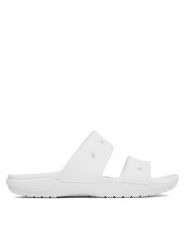 Crocs Klapki Classic Crocs Sandal 206761 Biały. Białe klapki Crocs, z tworzywa sztucznego. Za 99.99 zł.