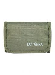 Portfel Tatonka Folder RFID B - olive/olive. Zielone portfele Tatonka, bez wzorów, z poliamidu. Za 76.99 zł.