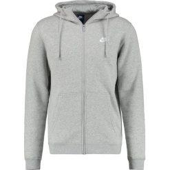 Nike Sportswear CLUB FULL ZIP HOODIE Bluza rozpinana dark grey heather/white. Bluzy marki Nike Sportswear. Za 469.00 zł.