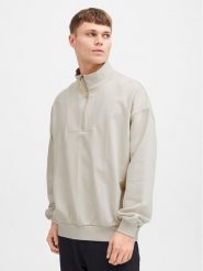 Solid Bluza Ilham 21108129 Beżowy Relaxed Fit. Brązowe bluzy Solid, m, bez wzorów, z bawełny, bez kaptura. Za 229.99 zł.