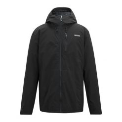Męska Kurtka Wodoodporna Radler. Czarne kurtki przeciwdeszczowe Regatta, m, bez wzorów, bez kaptura. Za 347.99 zł.