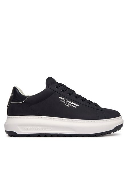 KARL LAGERFELD Sneakersy Kapri Lug KL57522 Granatowy. Niebieskie buty sportowe casual KARL LAGERFELD, bez wzorów, z nubiku, bez zapięcia. Za 674.99 zł.
