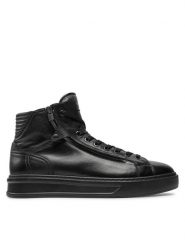 Fabi Sneakersy FU0364 Czarny. Czarne buty sportowe casual Fabi, bez wzorów, ze skóry, bez zapięcia. Za 1,649.00 zł.