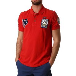 Koszulka polo w kolorze czerwonym. Koszulki polo marki Napapijri. W wyprzedaży za 419.95 zł.