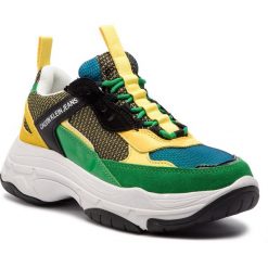 Sneakersy CALVIN KLEIN JEANS - Marvin S0592 Black/Green/Lemon. Buty sportowe casual marki Calvin Klein Jeans. Za 779.00 zł.