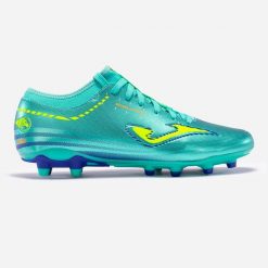 Buty piłkarskie korki męskie EVOLUTION treningowe do piłki nożnej FG. Niebieskie buty treningowe Joma, bez wzorów, do piłki nożnej. Za 159.99 zł.