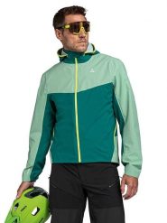 Schöffel Kurtka przeciwdeszczowa "Epic Trail" w kolorze turkusowym rozmiar: 54. Niebieskie kurtki outdoor i hardshell Schöffel, m, bez wzorów, z materiału, bez kaptura. Za 310.84 zł.