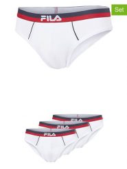 Fila Slipy (3 pary) w kolorze białym rozmiar: XXL. Białe slipki Fila, xxl, bez wzorów. Za 65.99 zł.