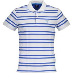 Koszulka polo w kolorze białym ze wzorem. Koszulki polo marki GANT. W wyprzedaży za 249.95 zł.