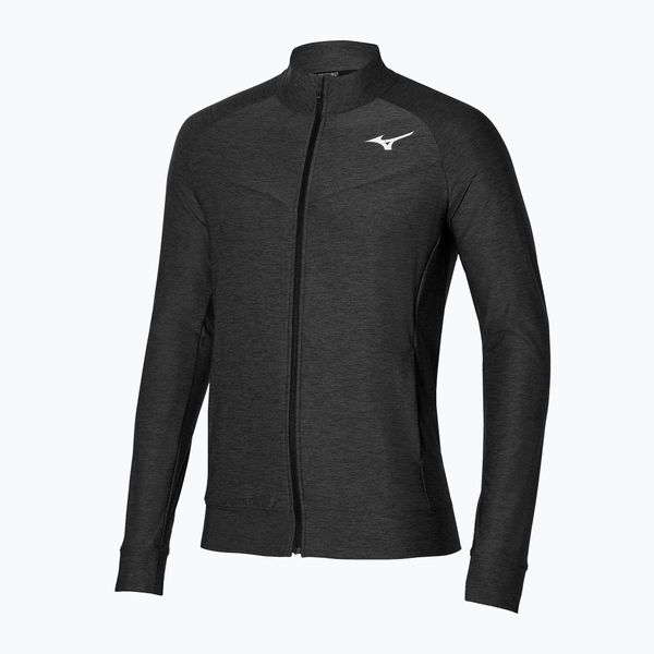 Kurtka tenisowa męska Mizuno Training czarna 62GC101309. Czarne kurtki Mizuno, l, bez wzorów, z elastanu, bez kaptura. Za 139.99 zł.