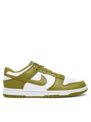Nike Sneakersy Dunk Low Retro DV0833 105 Zielony. Zielone buty sportowe casual Nike, bez wzorów, ze skóry, bez zapięcia. Za 489.99 zł.