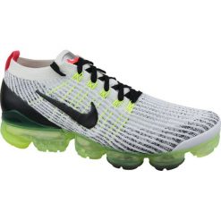Nike Air Vapormax Flyknit 3 AJ6900-100 43 Białe. Białe buty do biegania Nike, bez wzorów, z syntetyku, bez zapięcia, do biegania. W wyprzedaży za 799.99 zł.