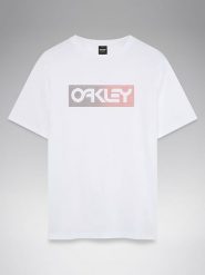 Oakley Koszulka "Dual B1B Logo" w kolorze białym rozmiar: M. Białe bezrękawniki Oakley, m, bez wzorów, z bawełny, bez kołnierzyka, bez ramiączek. Za 96.14 zł.