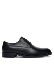 BOSS Półbuty Tayil 50568800 Czarny. Czarne eleganckie półbuty Boss, bez wzorów, ze skóry, bez obcasa, bez zapięcia. Za 894.99 zł.