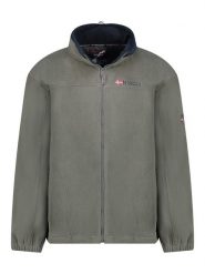 Geographical Norway Kurtka polarowa "Tamazonie" w kolorze ciemnoszarym rozmiar: 3XL. Szare kurtki Geographical Norway, xl, bez wzorów, z materiału, bez kaptura. Za 89.95 zł.