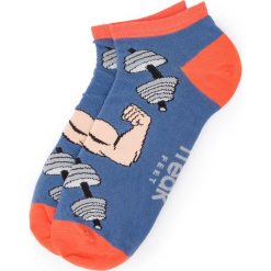 Skarpety Niskie Unisex FREAK FEET - SPAK-BLU Kolorowy Niebieski. Skarpety marki Freak Feet. Za 15.00 zł.