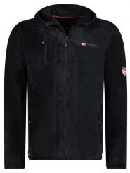 ANAPURNA Kurtka polarowa "Utah" w kolorze czarnym rozmiar: XL. Czarne kurtki ANAPURNA, xl, z aplikacjami, z polaru, bez kaptura. Za 126.99 zł.