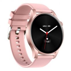 Smartwatch Colmi V73 (różowy). Czerwone zegarki smartwatch Colmi, bez wzorów. Za 99.00 zł.