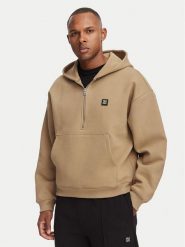 HUGO Bluza Dabinhood 50563019 Beżowy Oversize. Brązowe bluzy Hugo, l, bez wzorów, z syntetyku, bez kaptura. Za 699.99 zł.