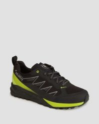 Buty trekkingowe męskie Dolomite Croda Tech GTX. Czarne buty turystyczne Dolomite, bez wzorów, z gore-texu, bez zapięcia, trekkingowe, gore-tex. Za 818.25 zł.