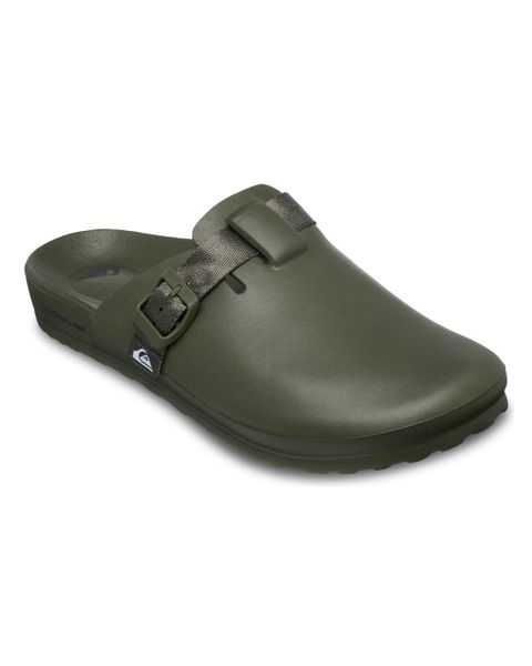 Klapki CLOGG Zielone Męskie. Zielone klapki Quiksilver, z nylonu. Za 177.15 zł.